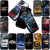 Casing Phone Cover for Huawei P30 P20 Mate 20 10 Lite Pro Y7 Y6P Y7A 2019 Nova 5T 3I Case  Supercar Super Car Cartoon Taillights