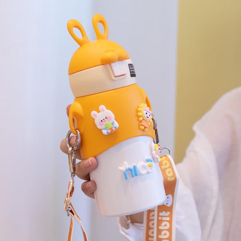 Kids 316 Stainless Steel Insulated Straw Water Bottle
