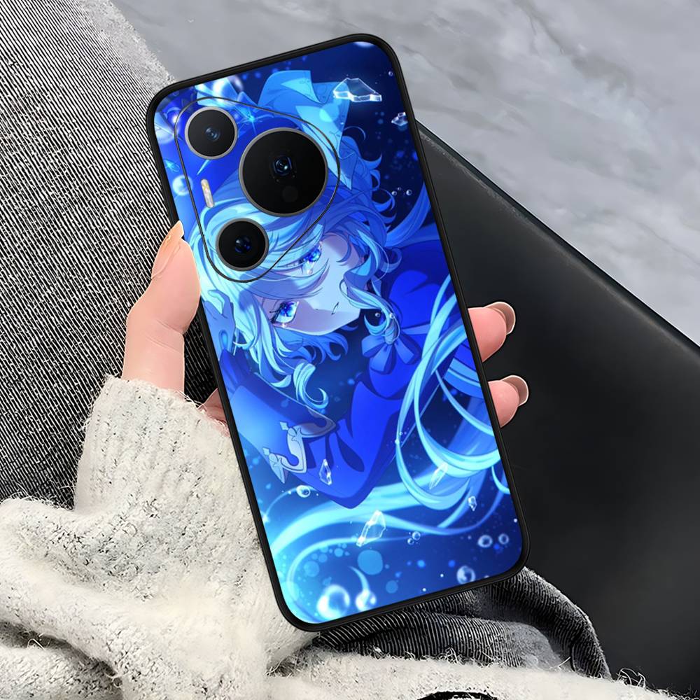 Genshin Impact Furina Phone Case For Huawei P 8 9 10 20 30 40 50 Pro Lite Psmart Honor 10 Lite 70 Mate 20lite