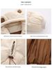 Infant Cotton-Padded Jacket with Fur Collar for 1-2 Year Olds