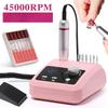 45000 RPM Electric Nail Drill Machine for Nails Electric File HD Display Metal Manicure Pen Professional Nail Lathe Sander