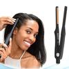 Piastra per Capelli e Arricciacapelli Mini 2-in-1 Professionale in Ceramica Piastra Piatta Corta per Donne e Uomini Raddrizzacapelli per Barba