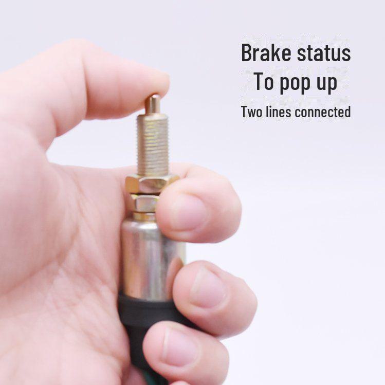 Brems-Ausschalter für elektrische Vierradfahrzeuge, für Dreiräder mit Fußbremse, mit 2-adrigem Bremslichtschalter für Motorräder.