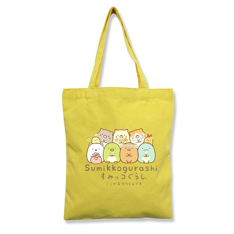 Corner Creature Cute Canvas Bag Tote Bag Printed Cloth Bag Shopping Tote Bag