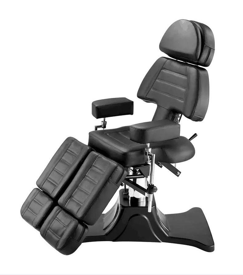 Multifunctional Tattoo & Embroidery Chair with Rotating Armrests