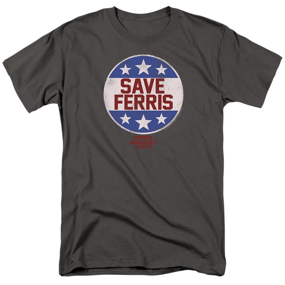 Ferris Bueller s Day Off - Save Ferris Badge - Unisex Children s T-shirt - Gray 150