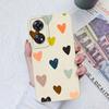 Per Custodia Telefono Oppo Reno 8T 8Z Cuore Amore Protezione Fotocamera Morbido Silicone Liquido Copertura Posteriore Per OPPO Reno8T 4G 5G 8 Lite Guscio
