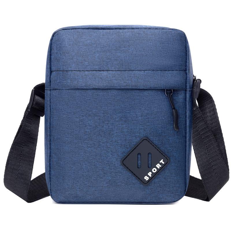 New Lightweight Oxford Cloth Messenger Bag Men's Fashion Simple Shoulder Bag Business Commuting Casual Men's Bag.