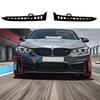 Powerful 1Pair Front Bumper Lower Grille Cover Trim For BMW F80 F82 M3 12-18 51118056599 51118056600 Air Inlet Grill Moulding