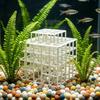 Grid Multi-level Fish Tank Hideout 3D Printed Betta Shelter Cave For Shrimp Habitat