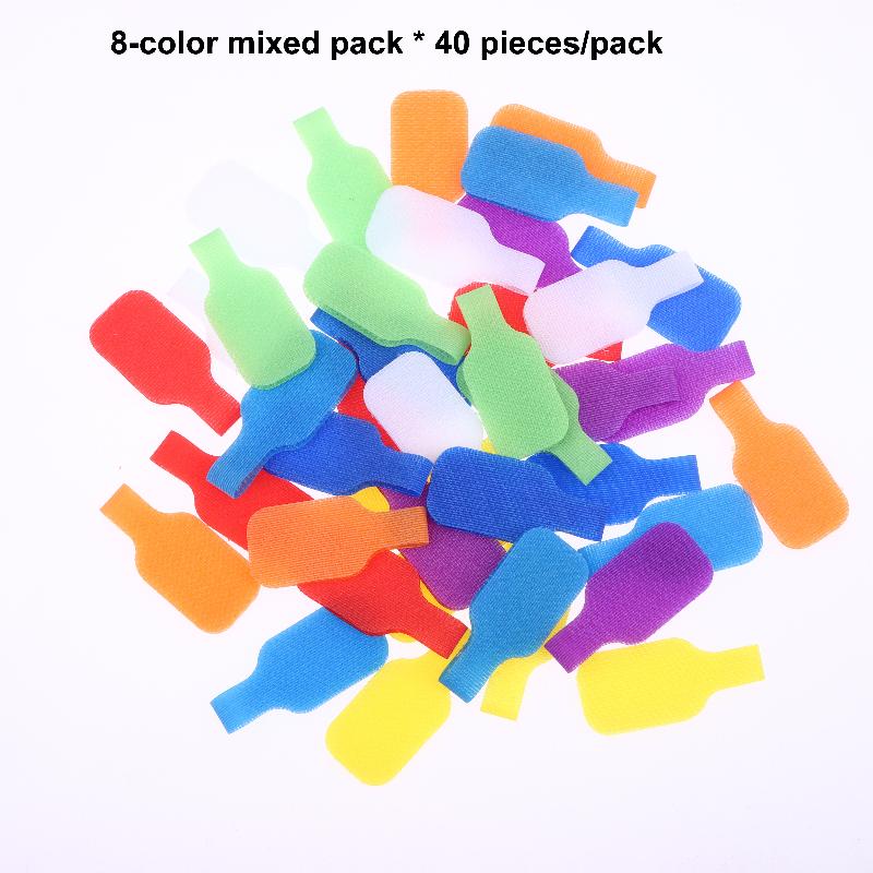 1Set Colored Cable Ties For Cable Marking, Organization, And Identification, Durable And Easy To Use, Capable Of Writing