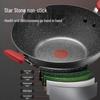 SUPOR 34cm Non-stick Wok with Maifan Stone Coating