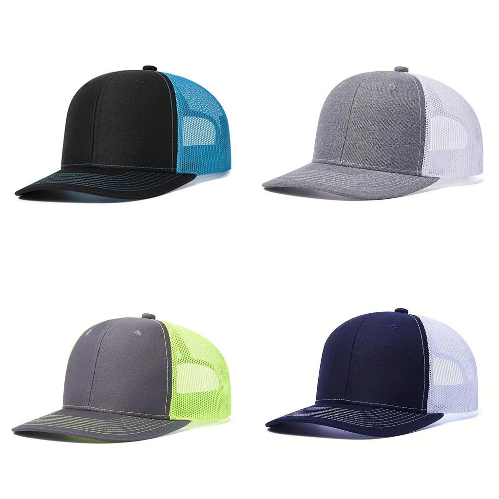 Baseball Cap With Wide Brim And Breathable Mesh For Summer Sun Protection Mens Outdoor Style