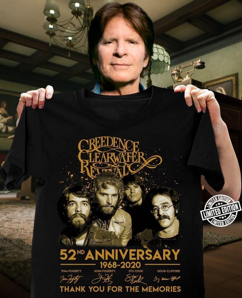 Creedence Clearwater Revival 52 Years Gift For Fans Unisex S-5XL Shirt BI04_268 XXXXL