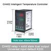 Dual Output SSR and Relay CH102 CH402 CH702 CH902 Two Relay Output LCD Digital PID Intelligent Temperature Controller AC 220V