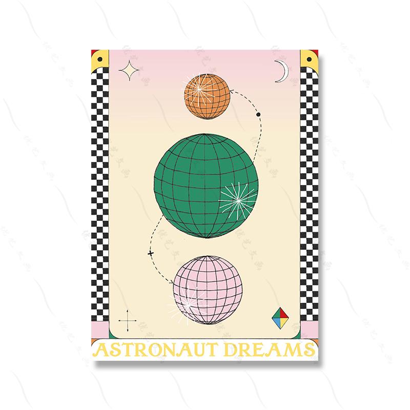 

Абстрактное Обучение Детская Комната Настенный Постер Принт Модное Искусство Земля Геометрия Современный Скандинавский Холст Живопись Подарок для Ребенка Комната Домашний Декор 21x30cm No Framed