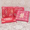Chinese Style Seat Cushion Red Valentine's Day Wedding Blessing Kneel Cushion Square Bay Window Sofa Back Pillows Home Decor