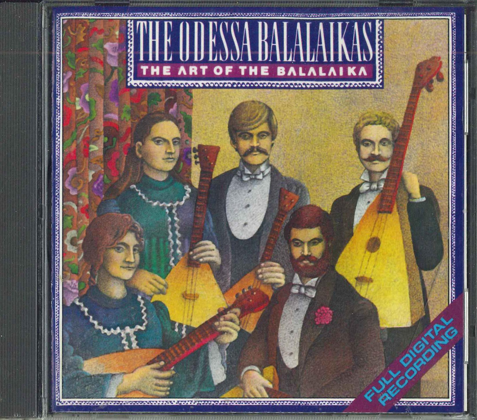 

CD ODESSA BALALAIKAS - Art Of The Balalaika WPCS21329 WEA Japan ObiClassical Used