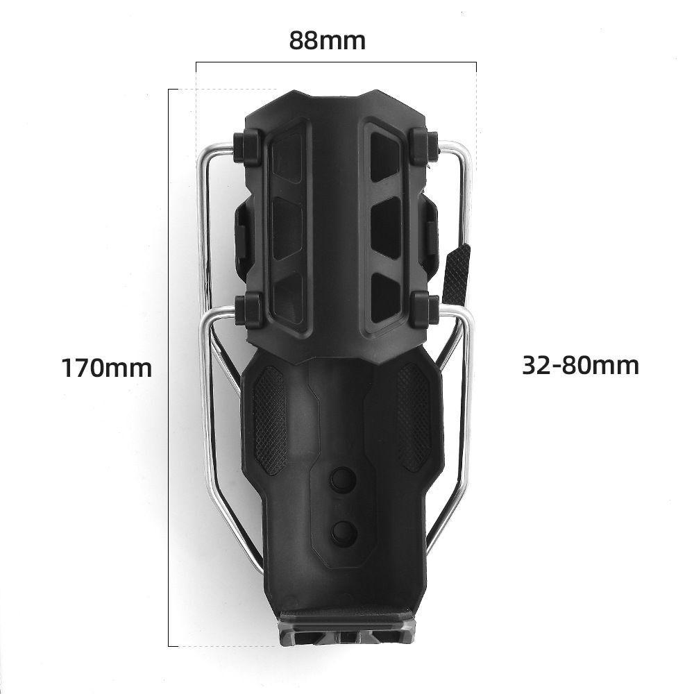 Adjustable Motorcycle Handlebar Drink Cup Holder Mount Water Bottle For ATV Bike