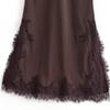 European Autumn Women's Mid-Length Lace Camisole Dress 2025