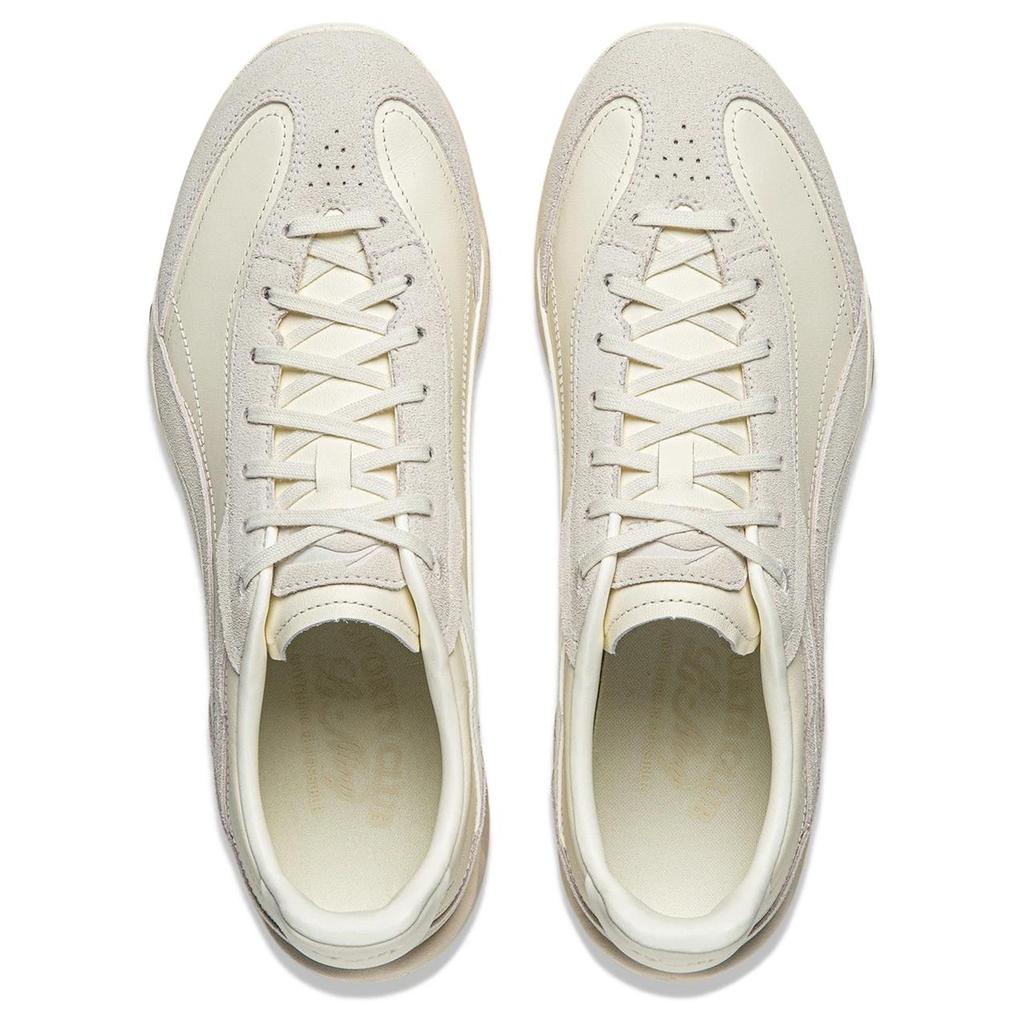 Li Ning Xingliu Abrasion Resistant, Lightweight, Balanced Low Top Casual Shoes Unisex Beige AGCW002-4