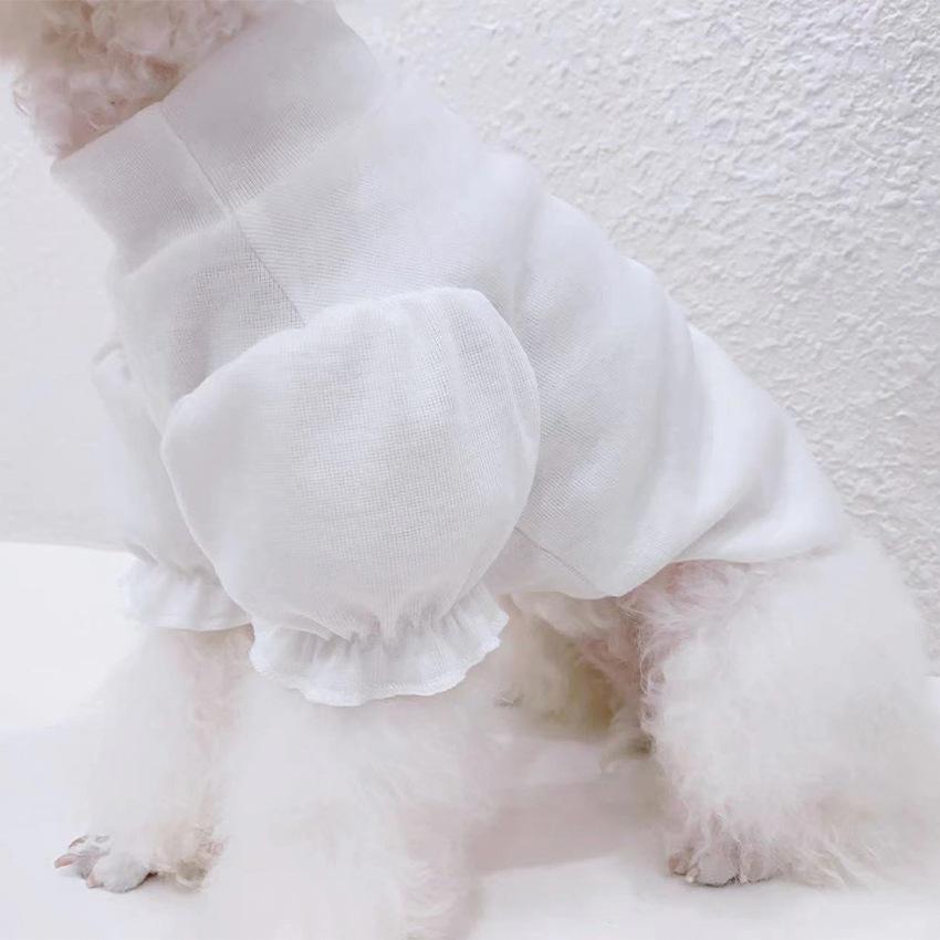Haustier Frühling Kleid Rock Niedlich Kuchen Cowboy Rock Vier Jahreszeiten Trägerrock Haustierkleidung Yorkshire Kleiner Hund und Katze
