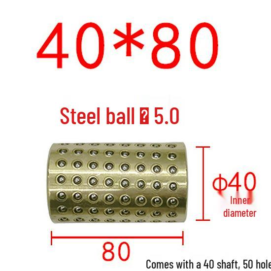 Golden Copper Ball Bearing Cage Mold Guide Bush Holder