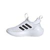 Adidas TENSAURComfort Fabric Breathable Low top Kids Lifestyle Shoes White/Black Kids' IH1065