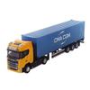 Scania Alloy Container Truck Model - Double-Layer Semi-Trailer Toy