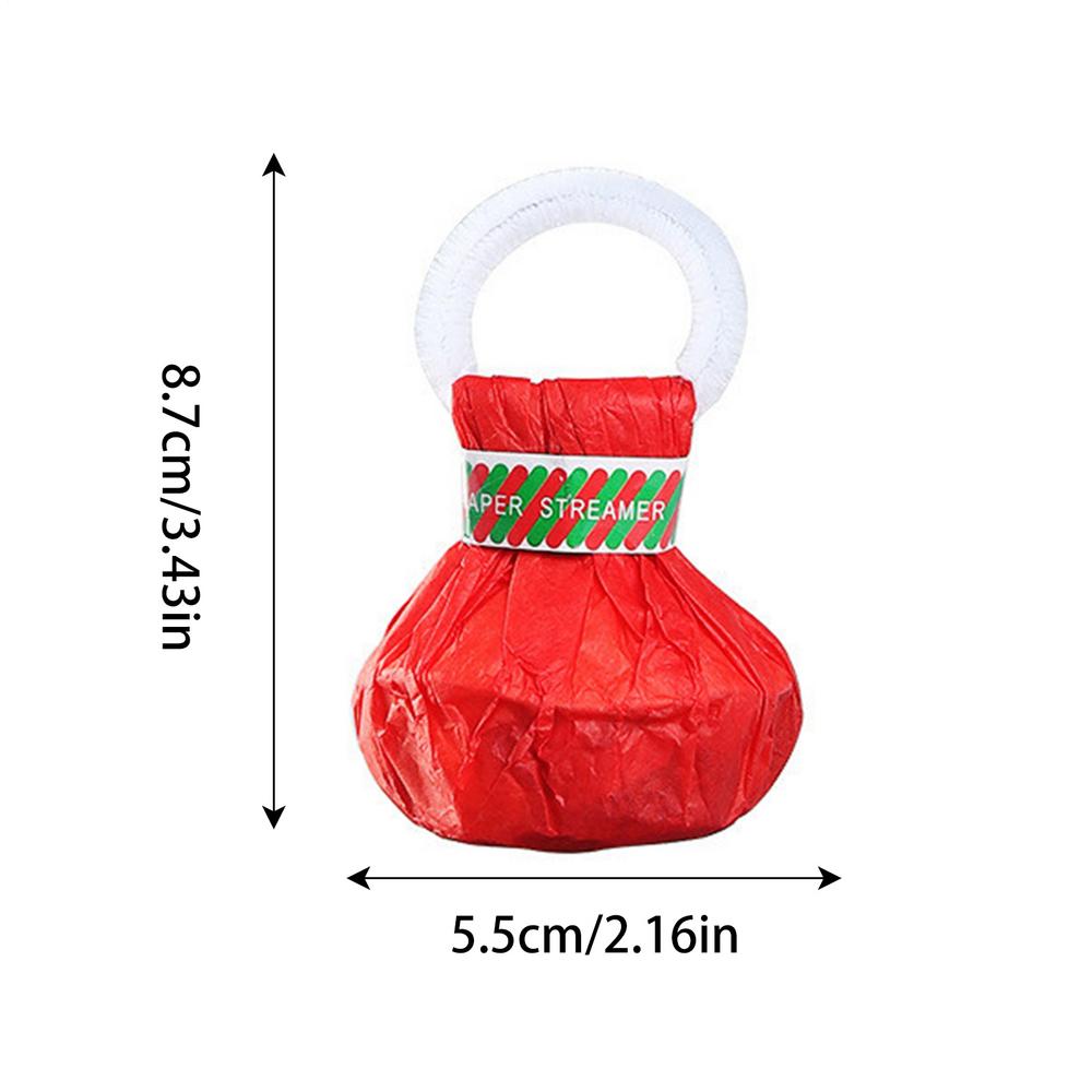 

10pcs Hand Throw Confetti Streamers Wedding Party Decor Atmosphere Props Spider Silk Pull Ring GrenadeRibbon For Party Supplies