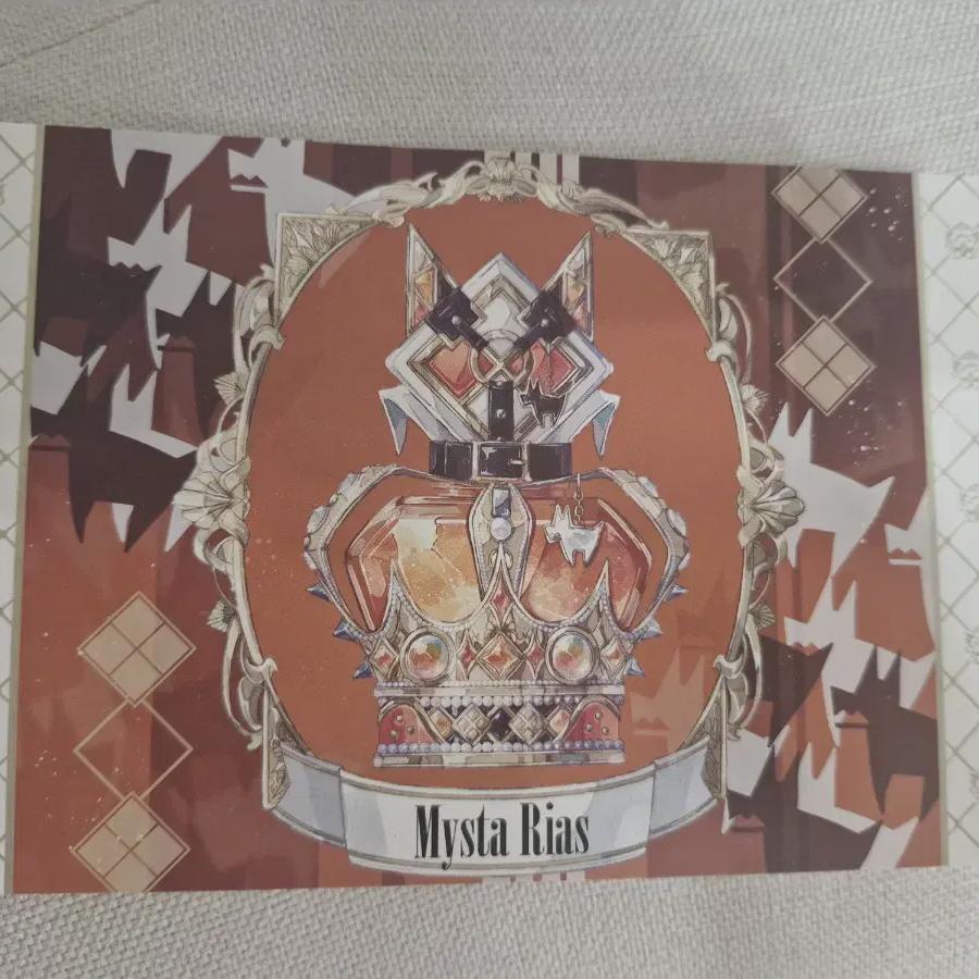

Niji Sanjien Luxem Mr. Rias 1st Anniversary Message Card + Bonus