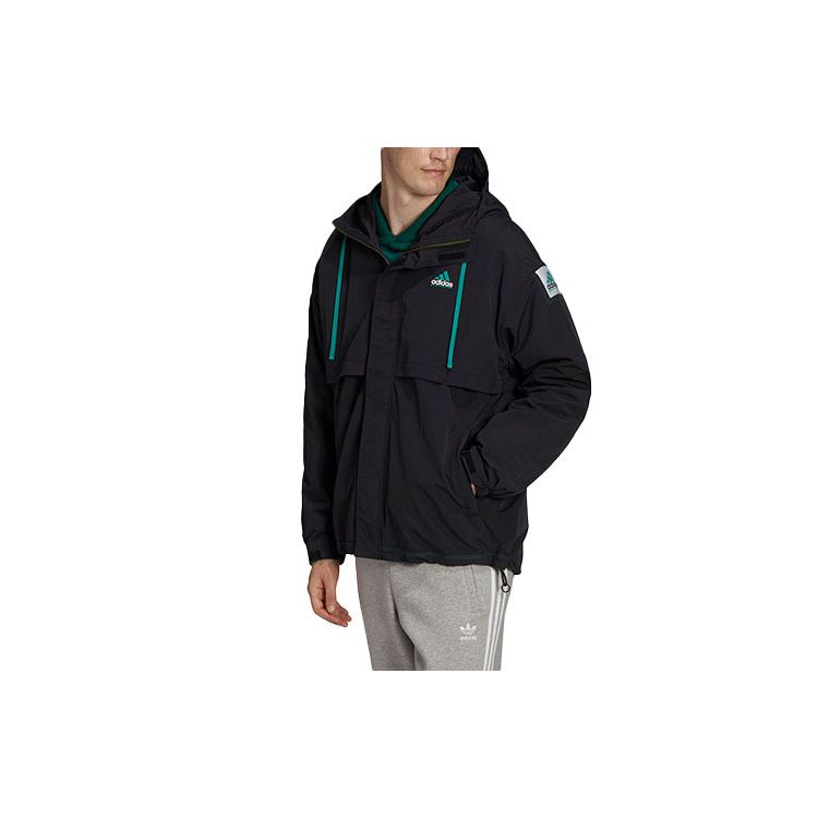 Adidas EQT Windbreaker Jacket Black Unisex HG8100 S