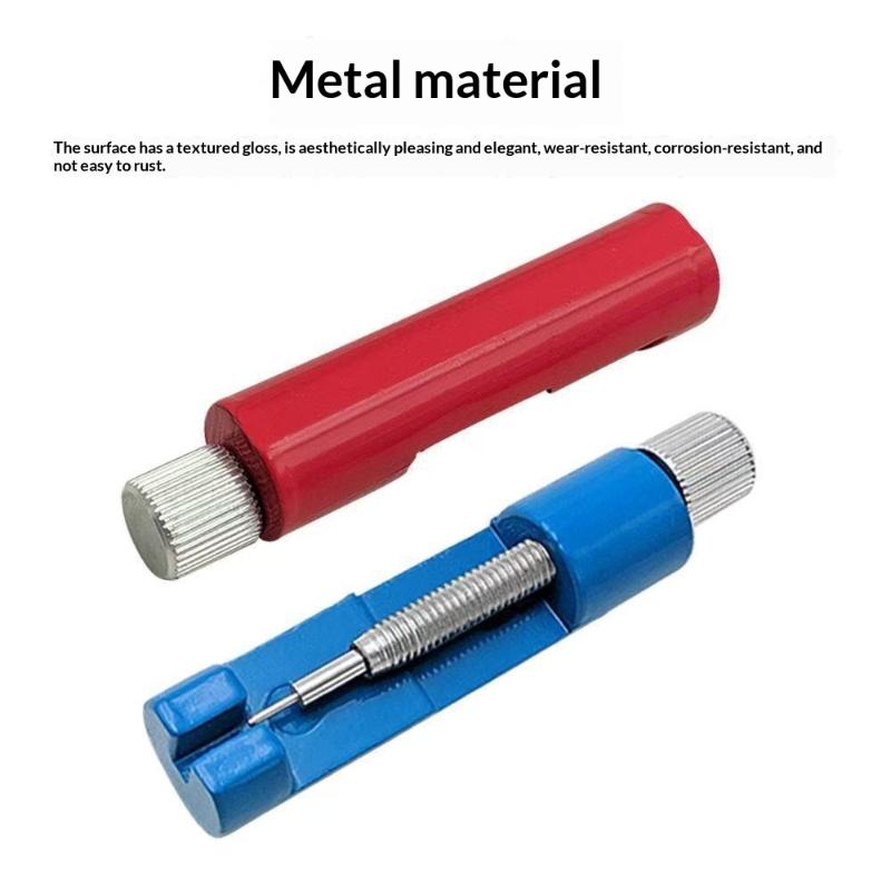 Watch Band Link Remover Tool Aluminum Alloy Adjuster For Steel Strap Pin Removal Repair Kit