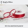 3mm Double-Sided Satin Silk Ribbon for DIY Gifts, Bows, Bouquets, and Baking Packaging