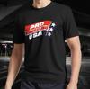 Pro Wrestling USA Active Logo T-Shirt Funny Size Mode American T-shirt