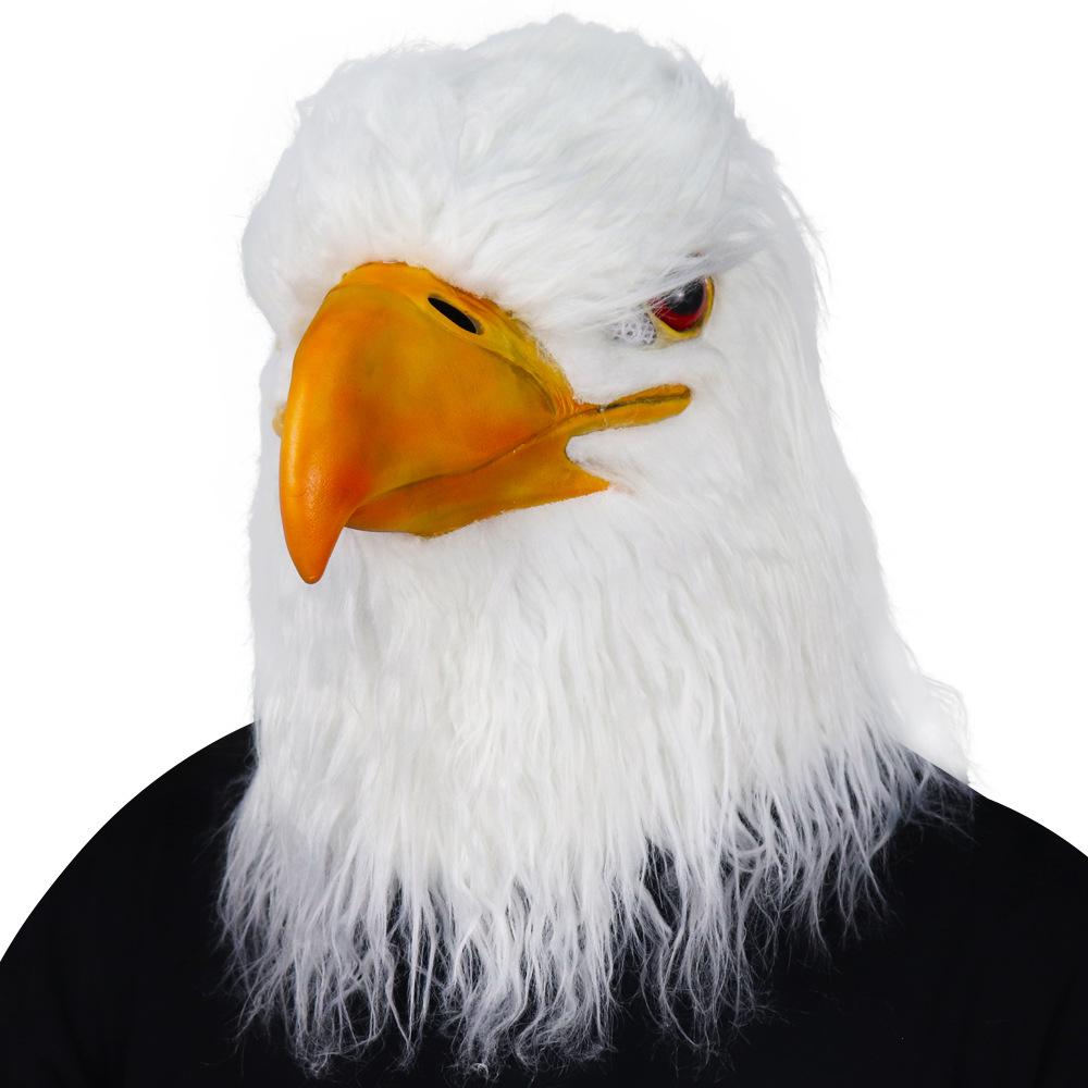 Hot-selling eagle mask, animal mask, Halloween eagle mask, American national bird white-headed eagle mask Shut up, Eagle