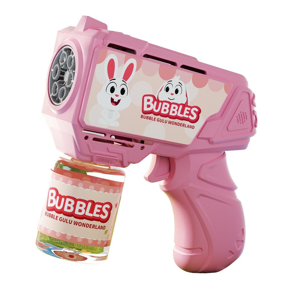 Unicorn Electric Bubble Maker: Kids' Automatic Light-Up Bubble Gun Gift