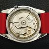 VINTAGE SEIKO 5 AUTOMATIC 7009A JAPAN MENS RED COLOR DIAL WATCH a701578-5 R206b-a701578