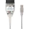 Taotao K+CAN Cable With Switch FT232RL K+D CAN USB Interface Cable Car Ediabas K+ Dcan USB OBD2 OBDii Diagnostic Scanner For BMW Work With NCS Expert