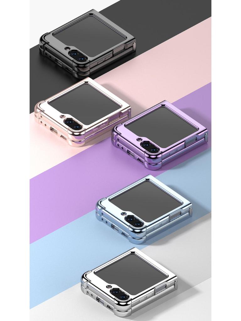 Samsung Galaxy Z Flip7 Transparentes Anti-Drop Schutz-Handyhülle