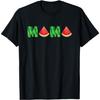 Camiseta Mamã Melancia Amante Frutariana Fruta de Verão Dia das Mães Homens Mulheres