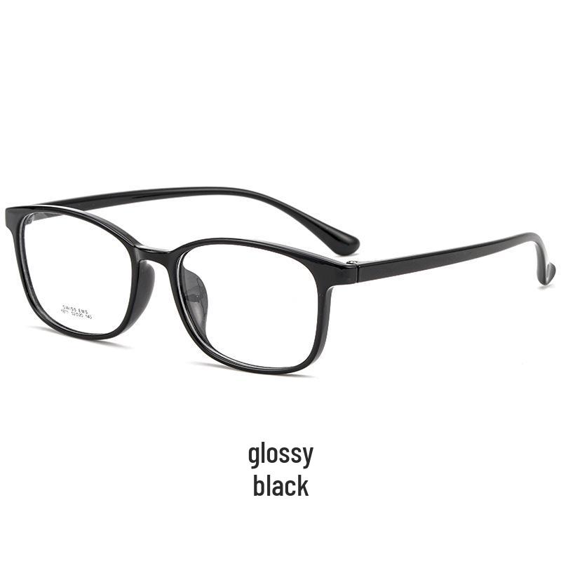 Korean TR6811 Ultralight TR90 Colorful Large Transparent Eyeglass Frame for Students