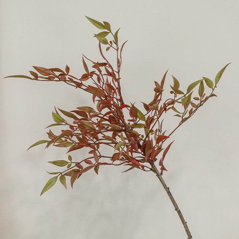 C427 Soft Gum Tiankui Bamboo Simulation Plant New Chinese Home Hotel Model Room Decoration Photography Wedding Ornament Plant