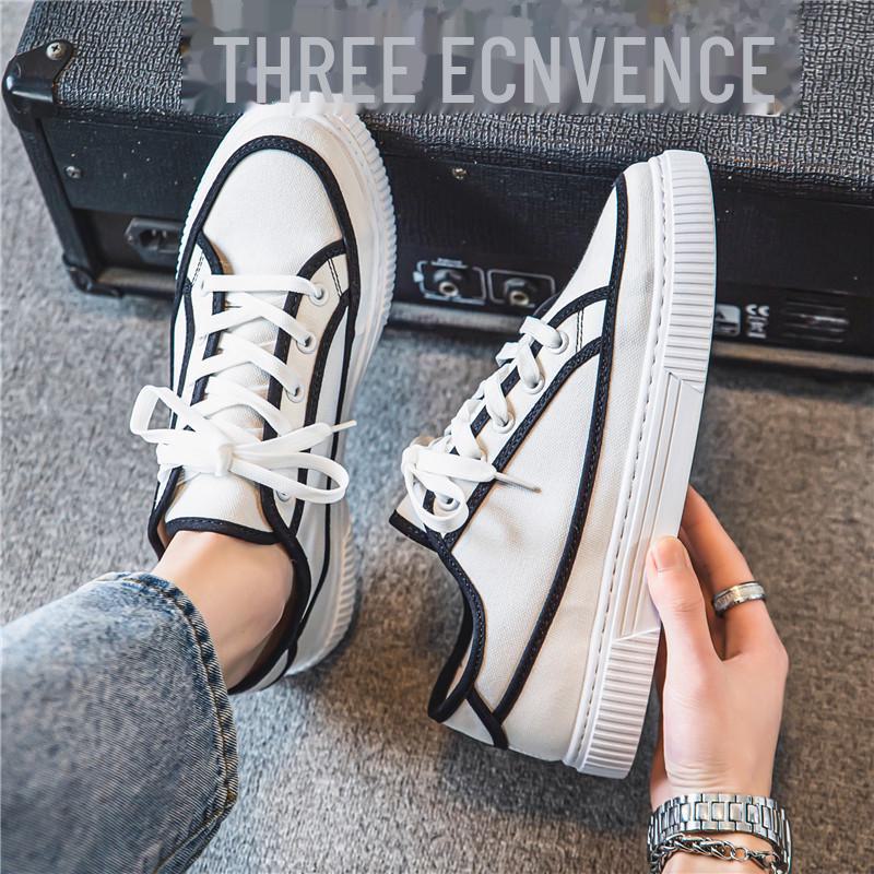 

Мужские черные повседневные спортивные туфли - Весна/Лето 2024, Мягкая подошва, Модные плоские 42 Standard Sport Size