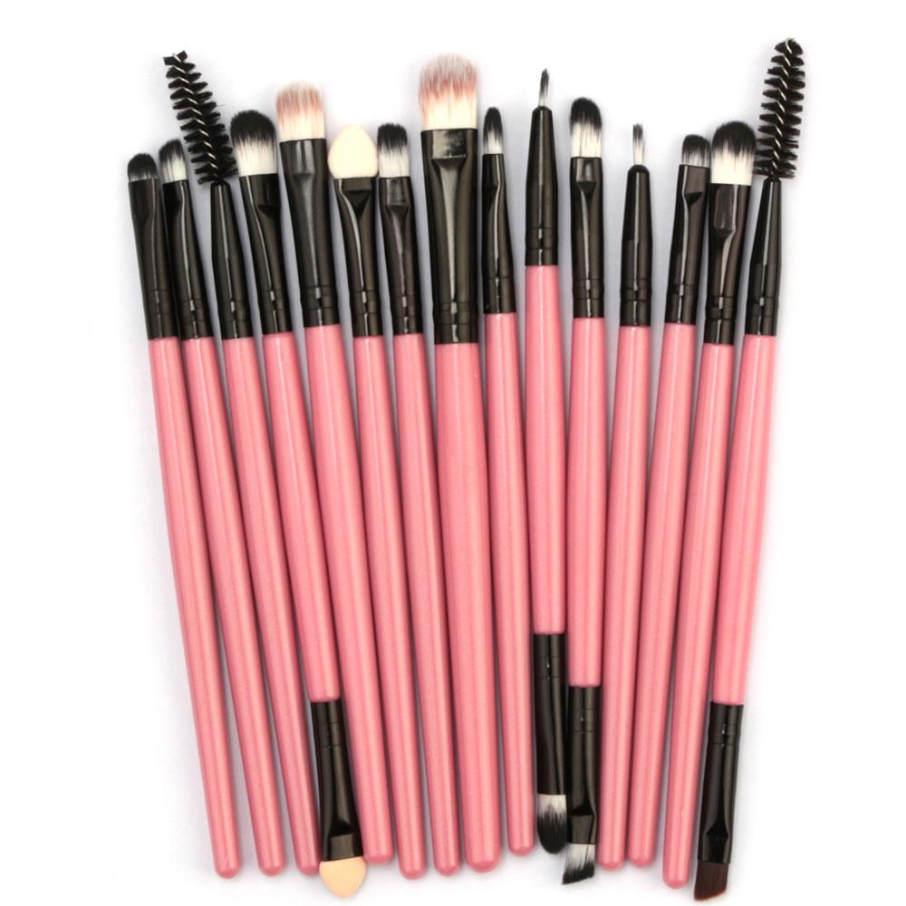 Buy 15pcs set Makeup Brush Set Tools Make up Toiletry Kit Wool Make Up