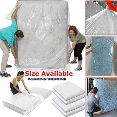 Transparent Universal Household Storage Home Supplies Moving House Mattress Protector Dust Cover Mattress Cover Protective Case