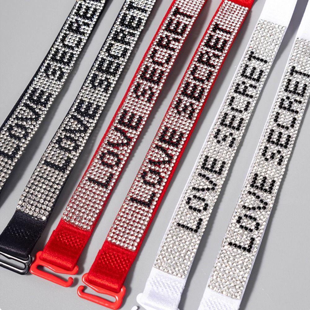 1Pair Adjustable Bra Shoulder Strap Anti-slip Underwear Shoulder Belts  Wedding Party Dress