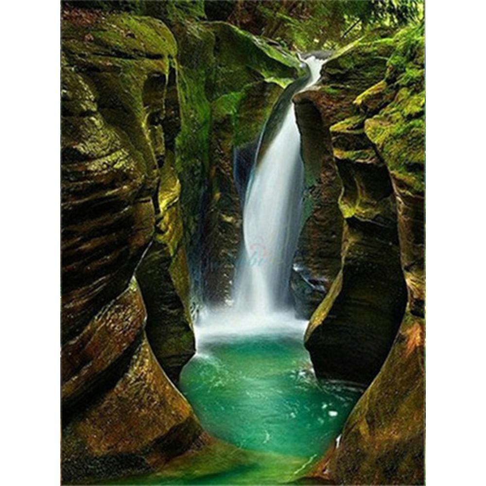 5D Diamant Malerei Landschaft Bilder von Strass Stickerei Kreuzstich Tasse Mosaik Dekor für Zuhause