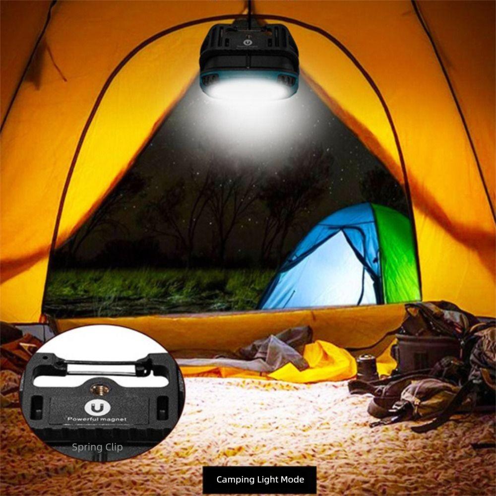 Cordless Design Emergency Light Strong Light COB Work Light LED Camping Flashlight Garage Repair