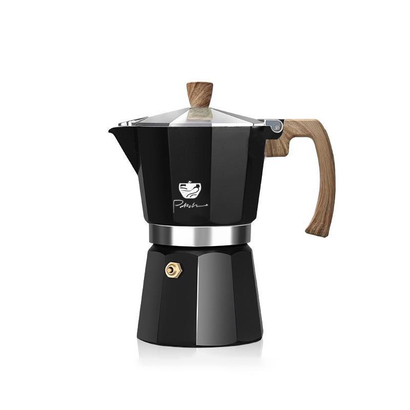 Ten-Sided Classic Moka Pot: Food-Grade Aluminum Espresso & Latte Coffee Maker